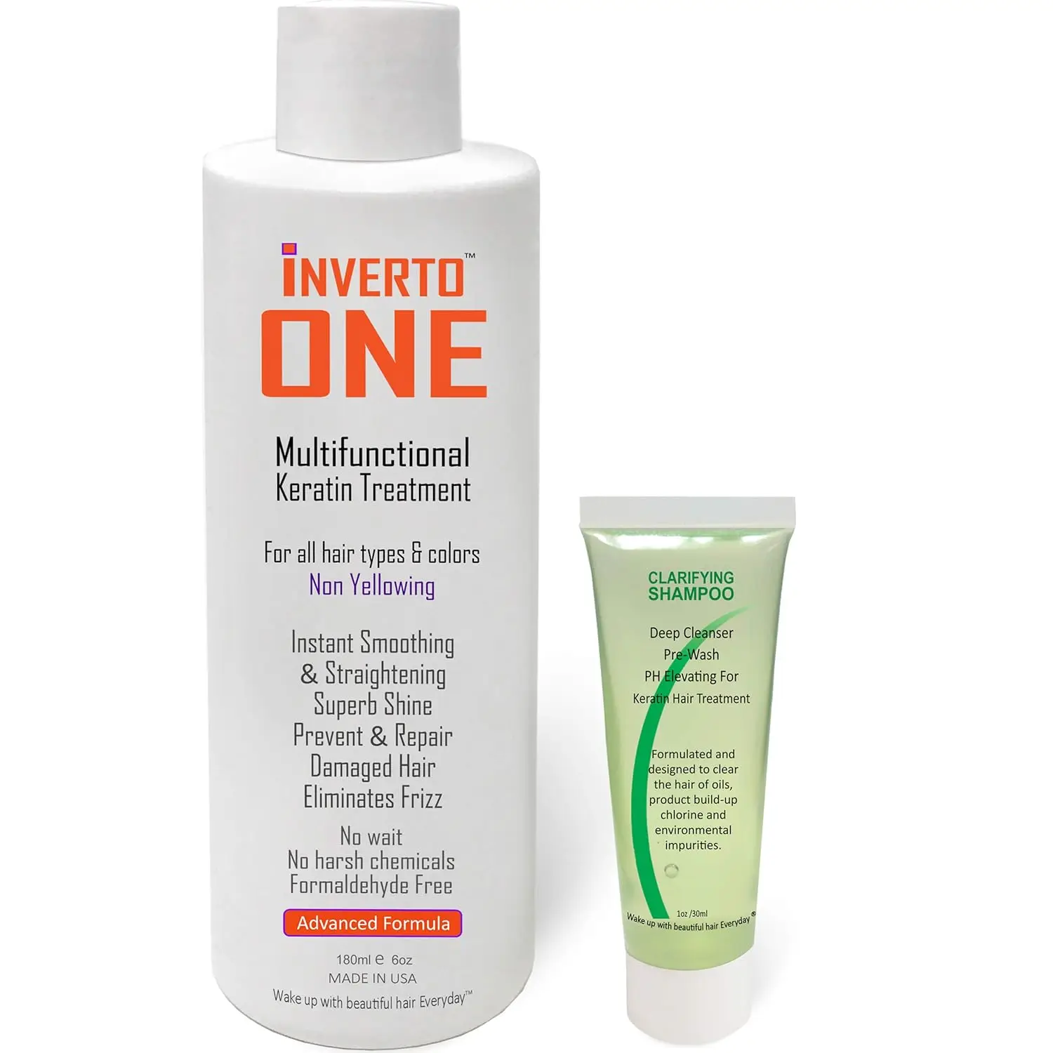 180ml Brazilian Keratin Blowout Treatment for Long Hair - Professional Smoothing & Straightening, Formaldehyde-Free