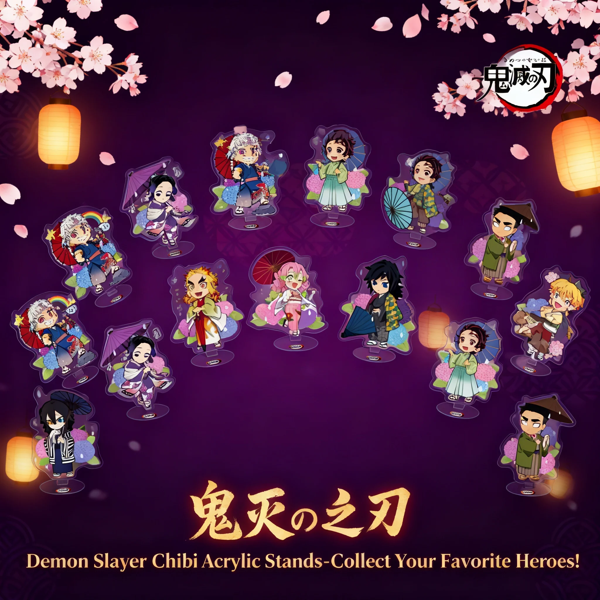 

Demon Slayer Acrylic Stand Figure Kamado Tanjiro Nezuko Zenitsu Agatsuma Tomioka Giyuu Anime Merchandise Collectible Gift for