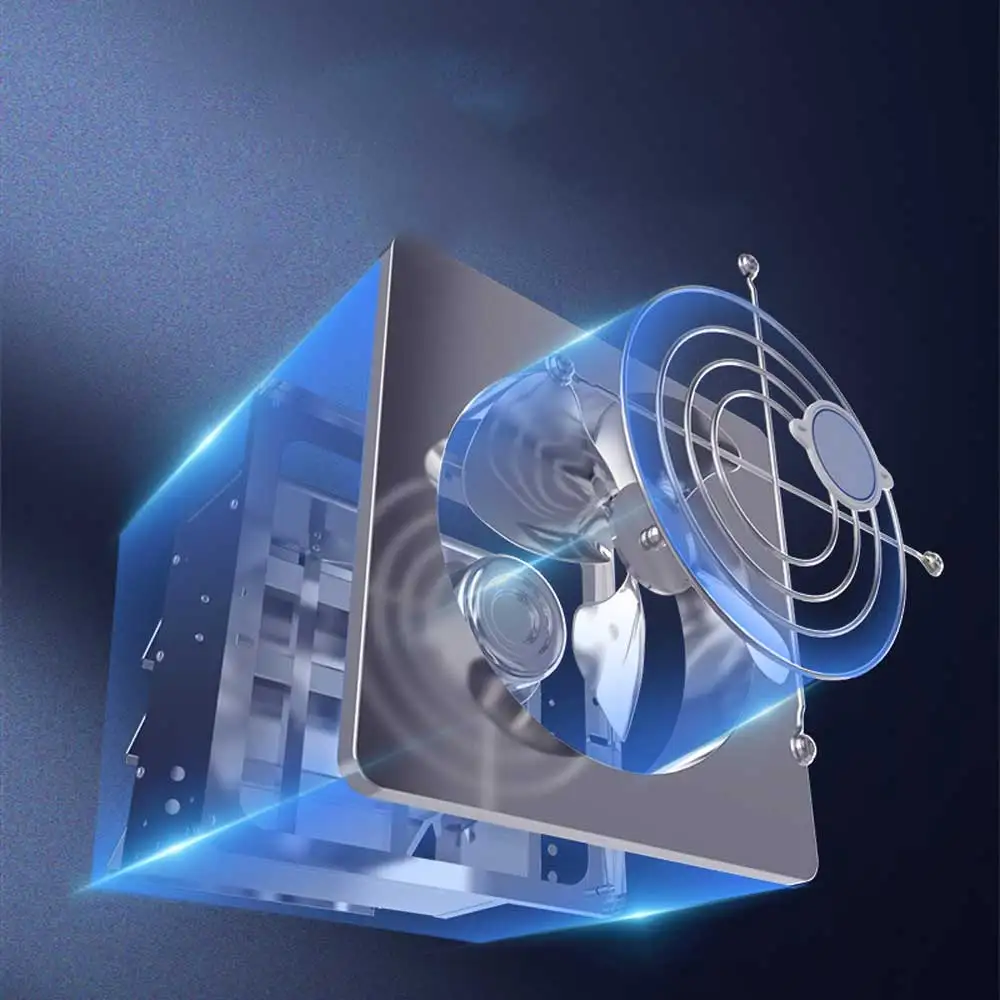 ステンレス鋼の排気ファン,8/10/12インチ,家の窓の種類,キッチン,オイル,壁に取り付けられた排気ファン