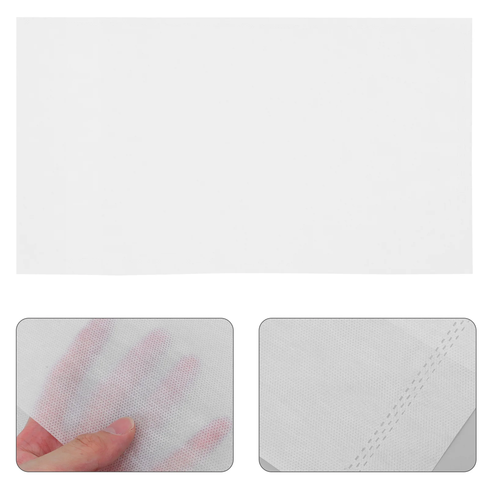 

20Pcs Disposable Non-Woven Pillowcase Breathable Replacement Pillow Covers for Hotel Travel Protector