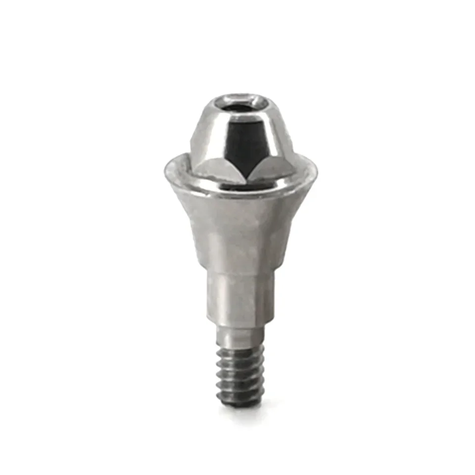 Dental Multi-Unit Straight Abutment For ICX System Titanium Prosthetic Abutments Dental Lab Implant Screws 10Pcs Dentistry