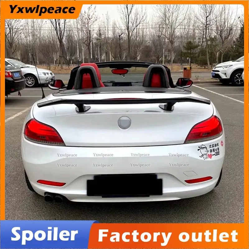 

ABS Carbon Fiber Look/Glossy Black Rear Trunk Spoiler Trunk Wing Car Styling for BMW Z4 E89 2009 2010 2011 2012 2013