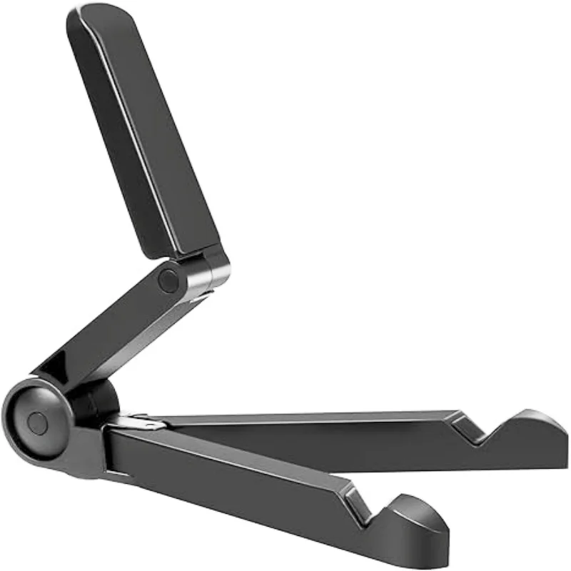 Foldable Tablet Phone Stand Holder Portable Monitor Light Weight iPad for Desk Adjustable Height Compact Design,