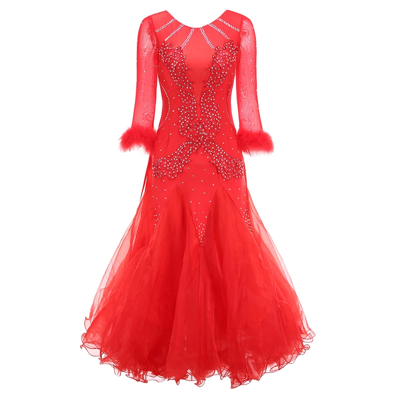 New Modern Ballroom Dance Competition Dresses Standard Waltz Dancing Clothes Tango Costumes