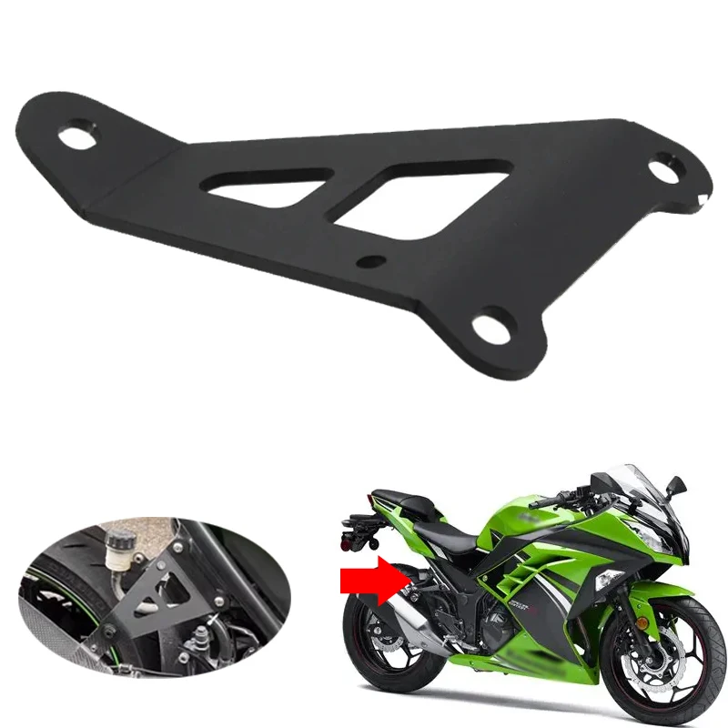 

Motorcycle Accessories Exhaust Hanger Bracket Muffler Exhaust Hanger Hold Fit For KAWASAKI Ninja250 Ninja300 2013-2017 2016 2015