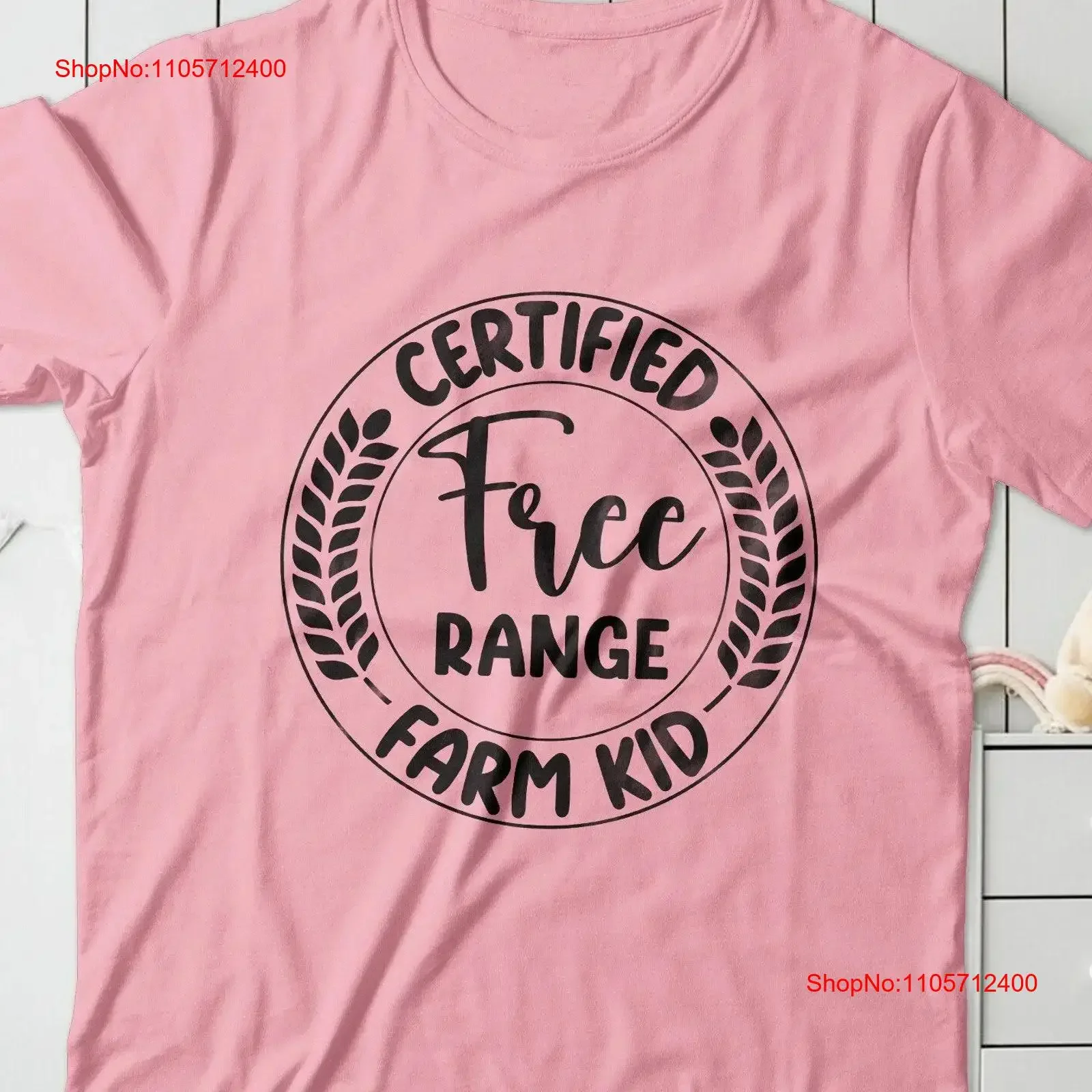 Free Range Farm Kid T shirt Western for Toddlers Cute Country Kids Retro Ranch Life Birthday vintage Washed Casual fashion