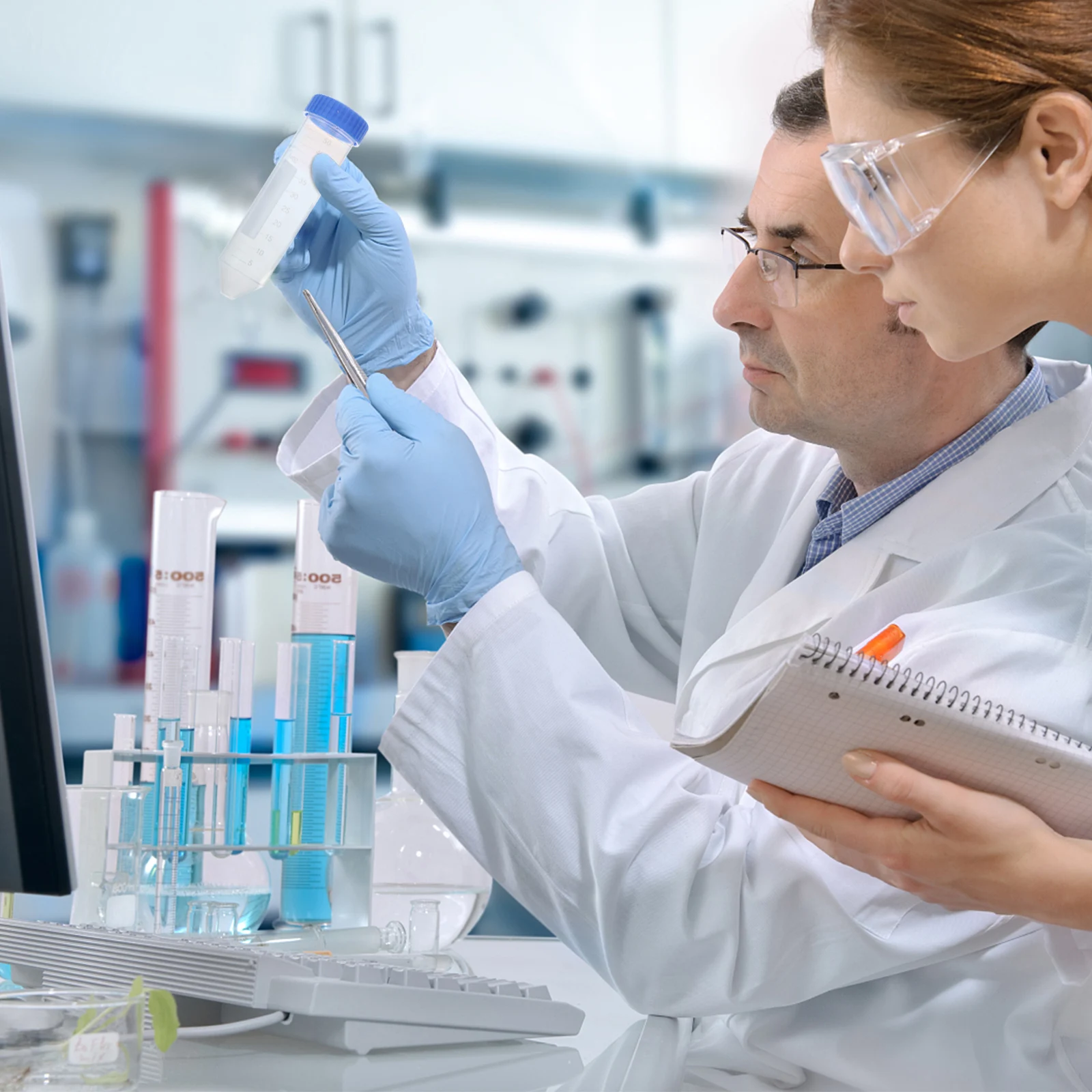 Tube Tube Container Tube Can Laboratoriumbenodigdheden Tube van 50 ml