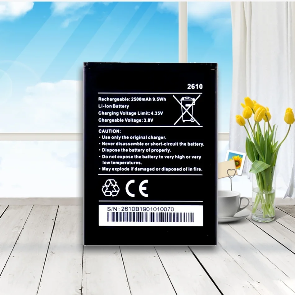 

Аккумулятор 2610 для замены мобильного телефона Wiko, литий-полимерная батарея