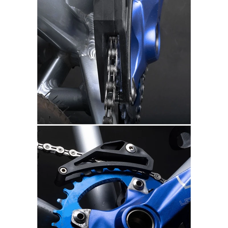 Mountain Bike Positive And Negative Tooth Single Chainring Chain Stabilizer To Prevent Chain Falling