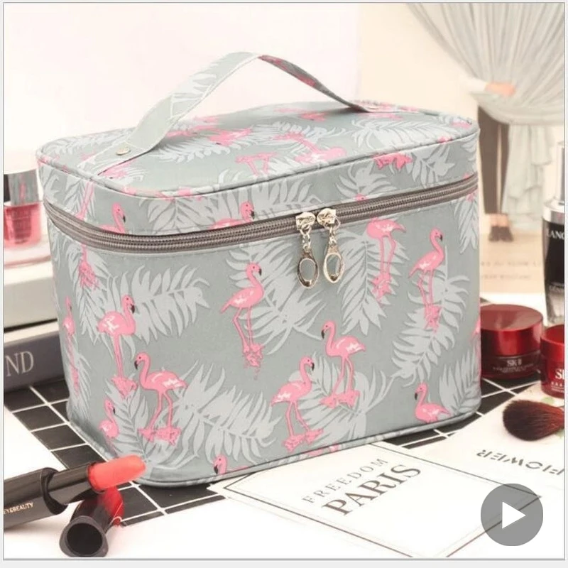 Toiletry Organizer Travel Cosmetics Makeup Bag Toilet For Women Female Make Up Kit Pouch Storage Case Bathing Necessaire Handbag