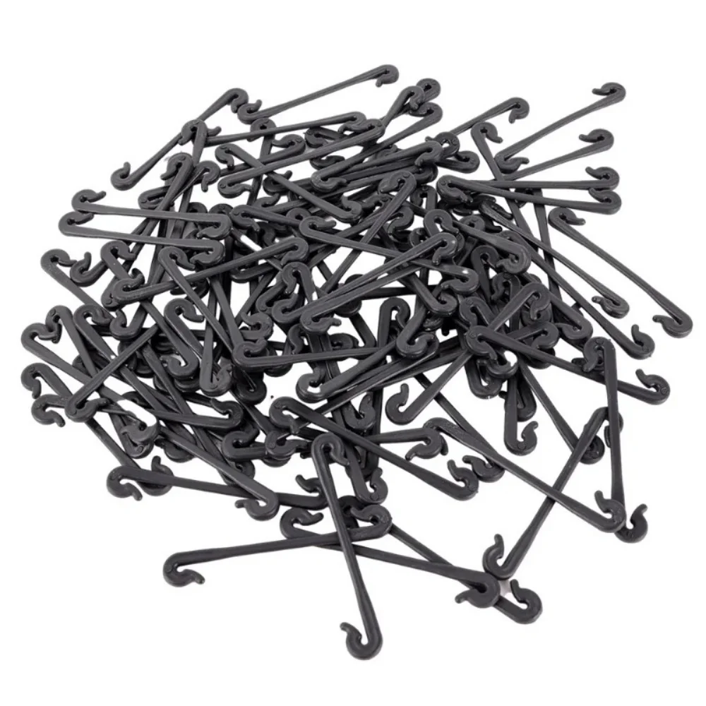 50/200/300Pcs Plant Vine Binding Clip Garden Plants Fixed Clip Buckles Tomato Vegetable Grape Support Vine Clip Fixed Plant Clip