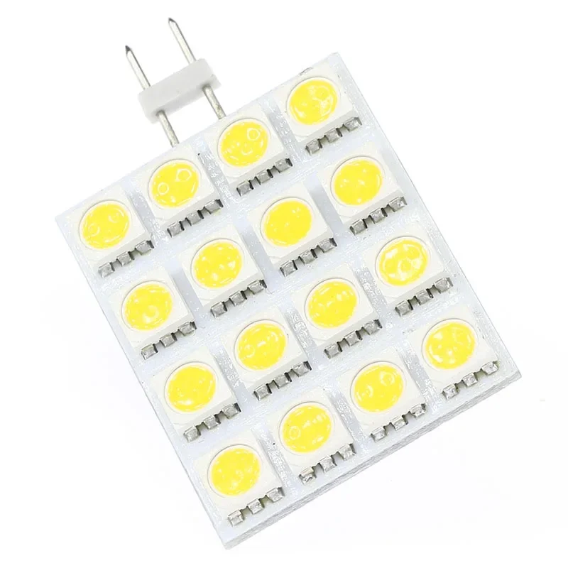 G4 LED Square 3.5W 5050SMD  AC/DC10-30V 12V 24V White / Warm White  Boats  Ships Automobiles home lighting commercial 20pcs/lot