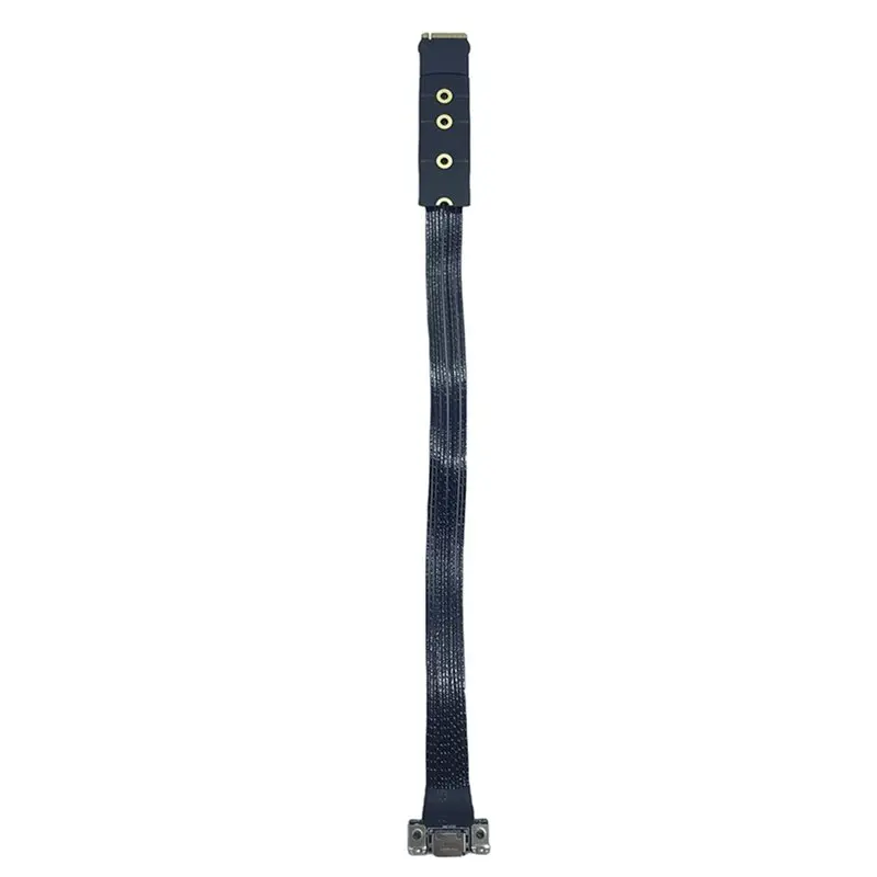 New Arrivals-Pcie 4.0 X4 Extension Cable PCI-E M. 2 To Oculink 4I For NVME M Key To SFF8611 Adapter