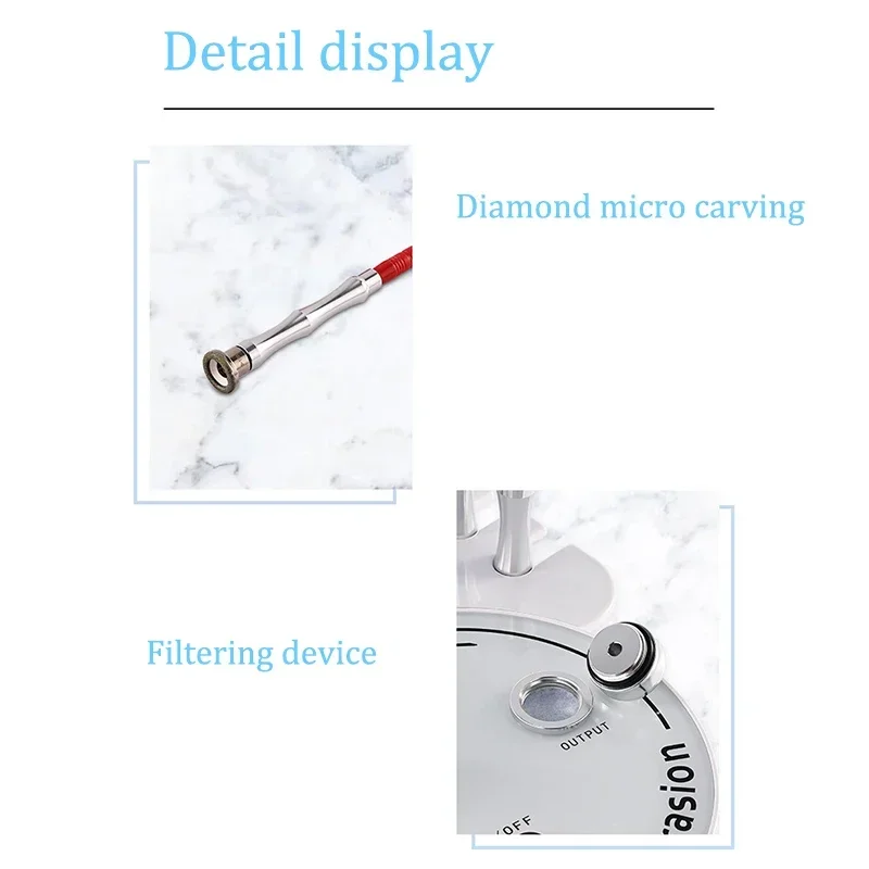 Professional Diamond Microdermabrasion Machine For Facial Peeling Skin Care Blackhead Removel Water Spray Exfoliation Machine