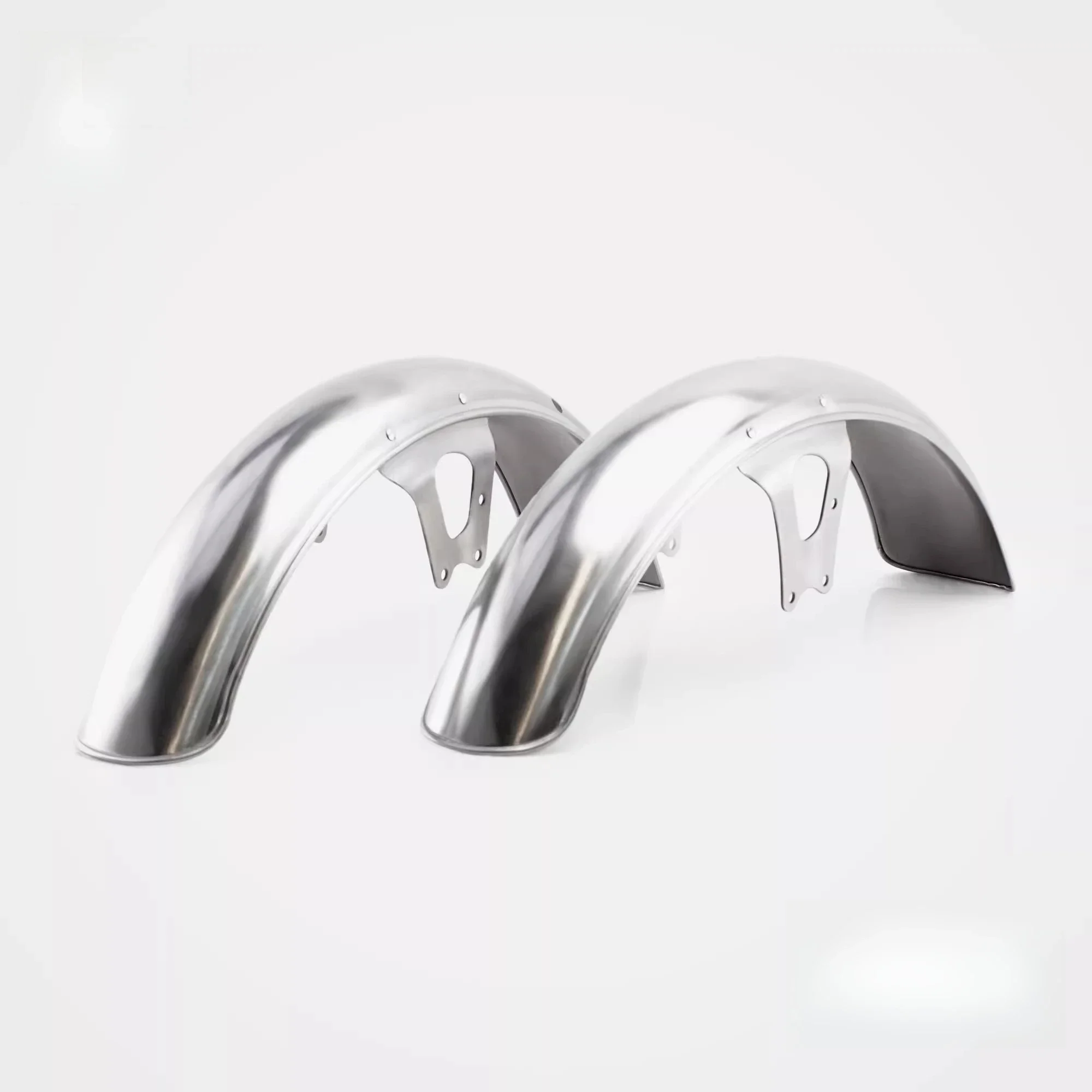 Suitable for Honda HAWK-CB250T front fender, electroplated retro front mud tile non-destructive baffle