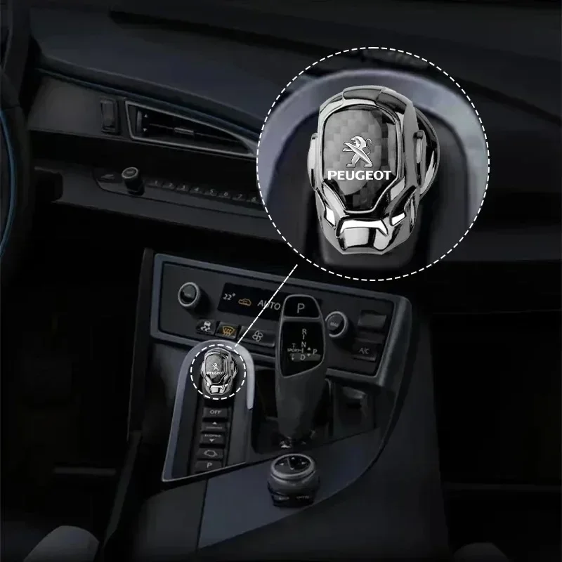 For Peugeot 206 207 208 107 106 205 4008 301 607 108 807 508 Car One-Click Start Buttons Protective Cover Decoration Car Styling