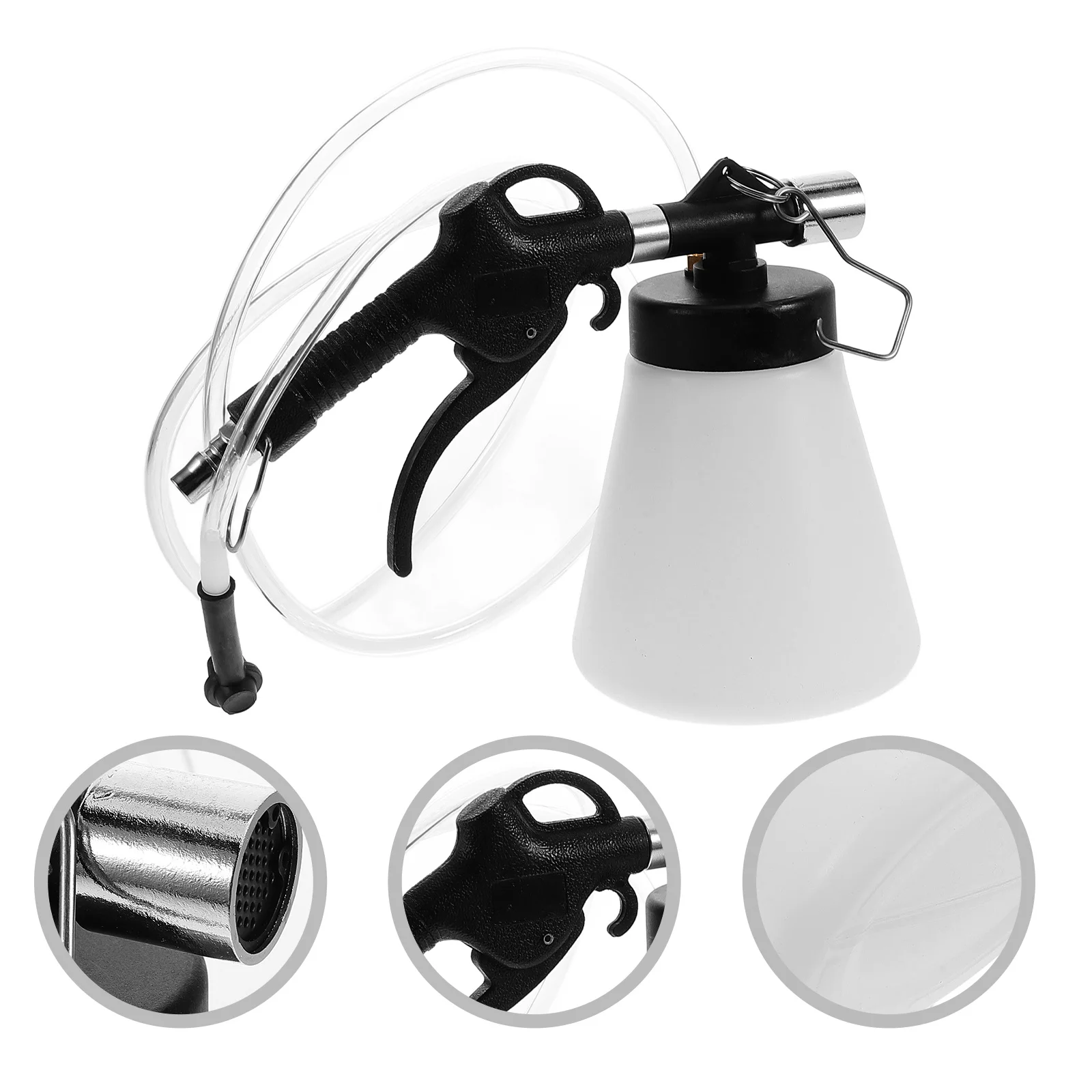 

Pneumatic Brake Fluid Replacement Tool Kit Universal Car Bleeder Bottle Tube Auto Brake Oil Change Efficient PP Material