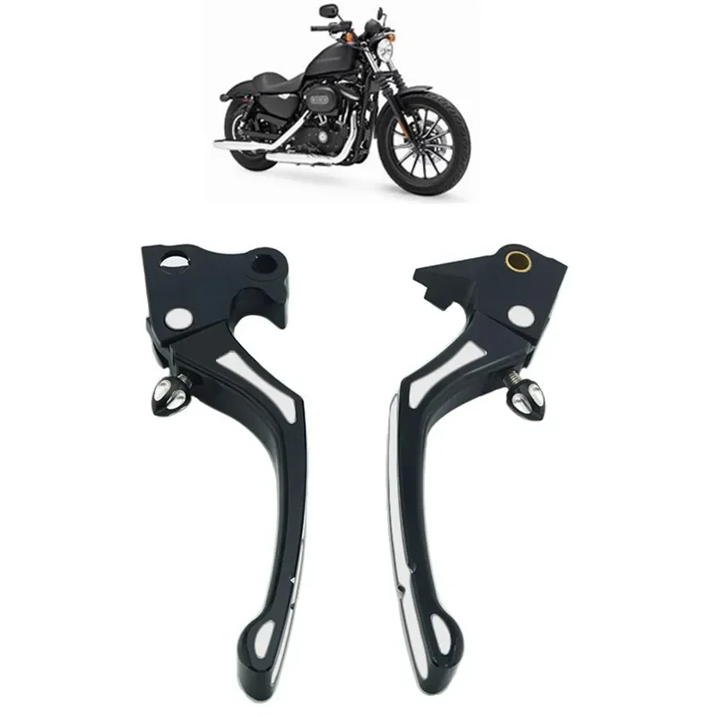 For Harley Sportster 883 1200 Iron XL Touring Road King Electra Street Trike Dyna Softail Moto Motorbike Hand Brake Lever Clutch