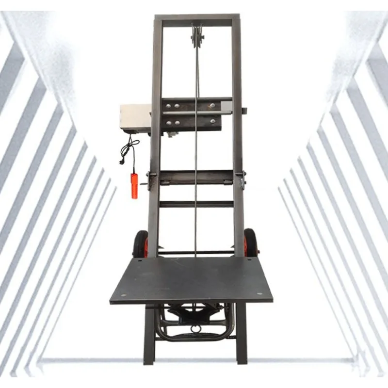 Small household folding loading and unloading lift