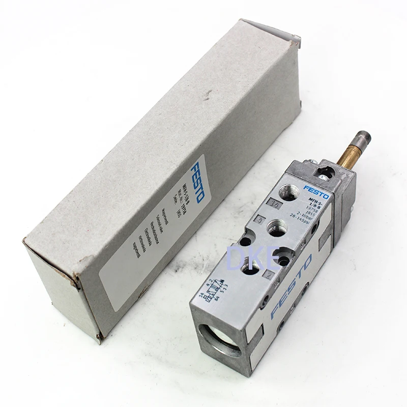 FESTO Tiger Classic 5/2 Way MFH-5-1/8-B 19758 Monostable Die-cast Aluminium Solenoid Valve