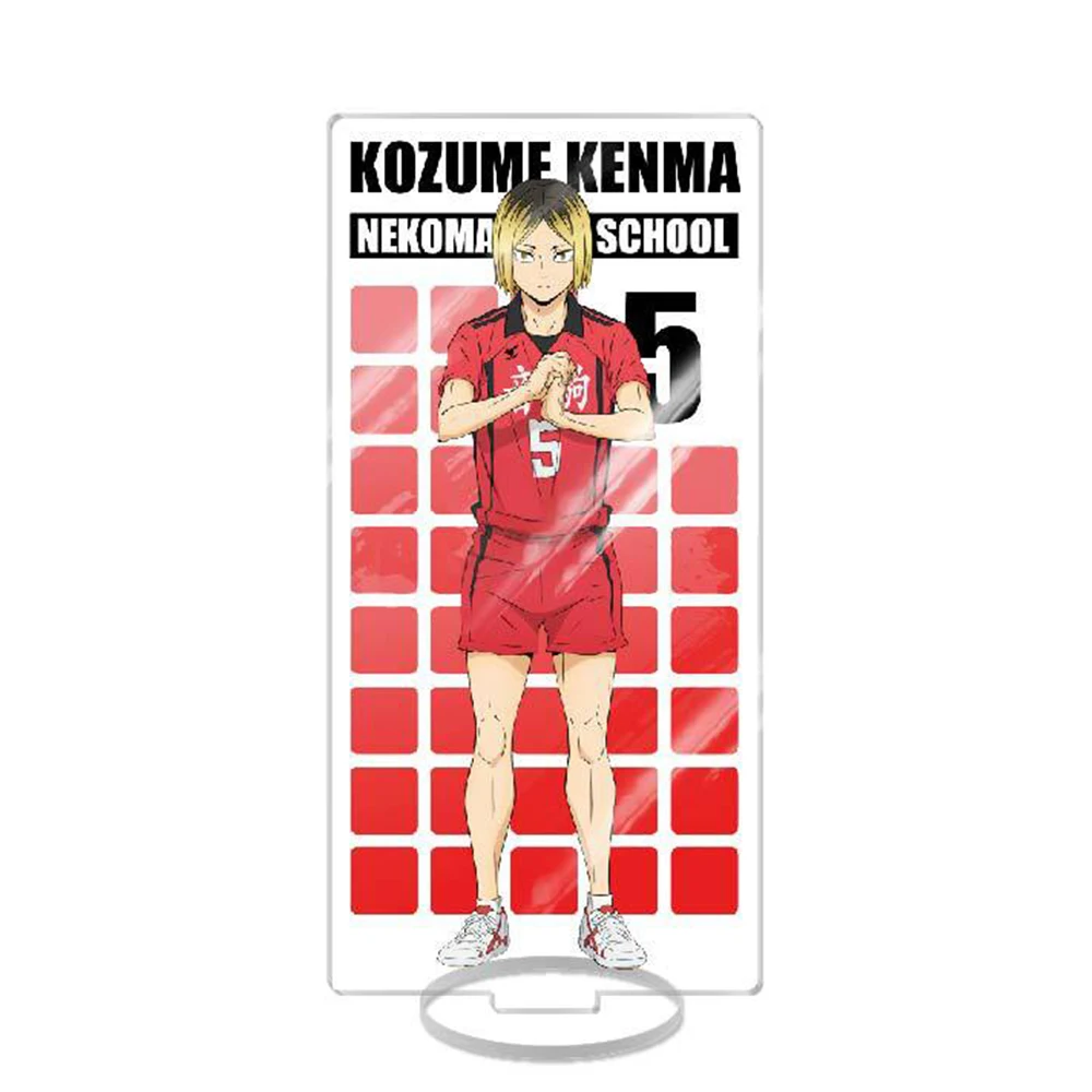 Figurine de garçon de volley-ball HinMiShoyo, support en acrylique, modèle de migrant io Kageyama, présentoir de bureau Anime Cosplay, accessoires de collection, cadeau de fan