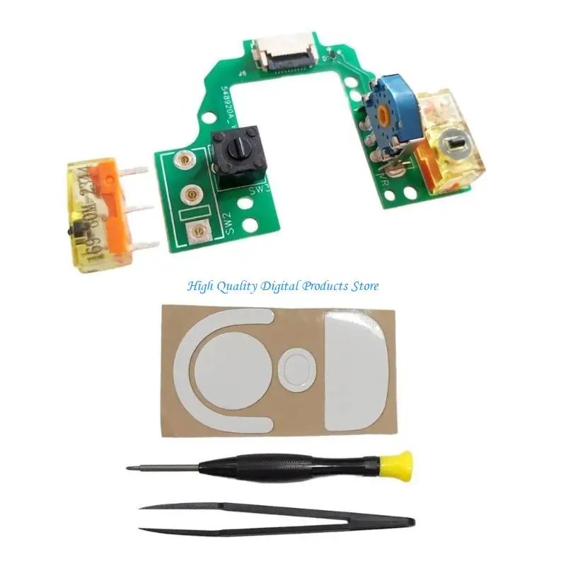 U2JE Microswitch Button Board Swap Papas intercambio Herramientas, pies para GPROX Superlight 2