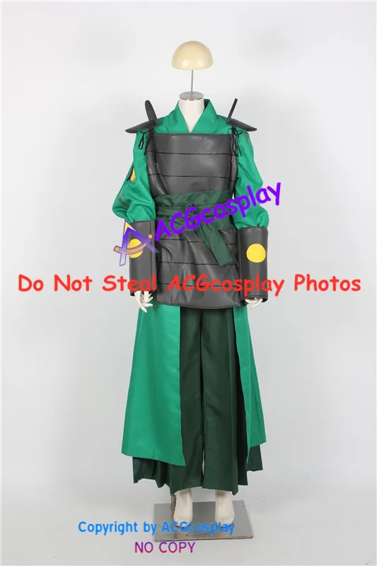 Kyoshi Warriors Cosplay Costume acgcosplay include Shoulder Armor version 2