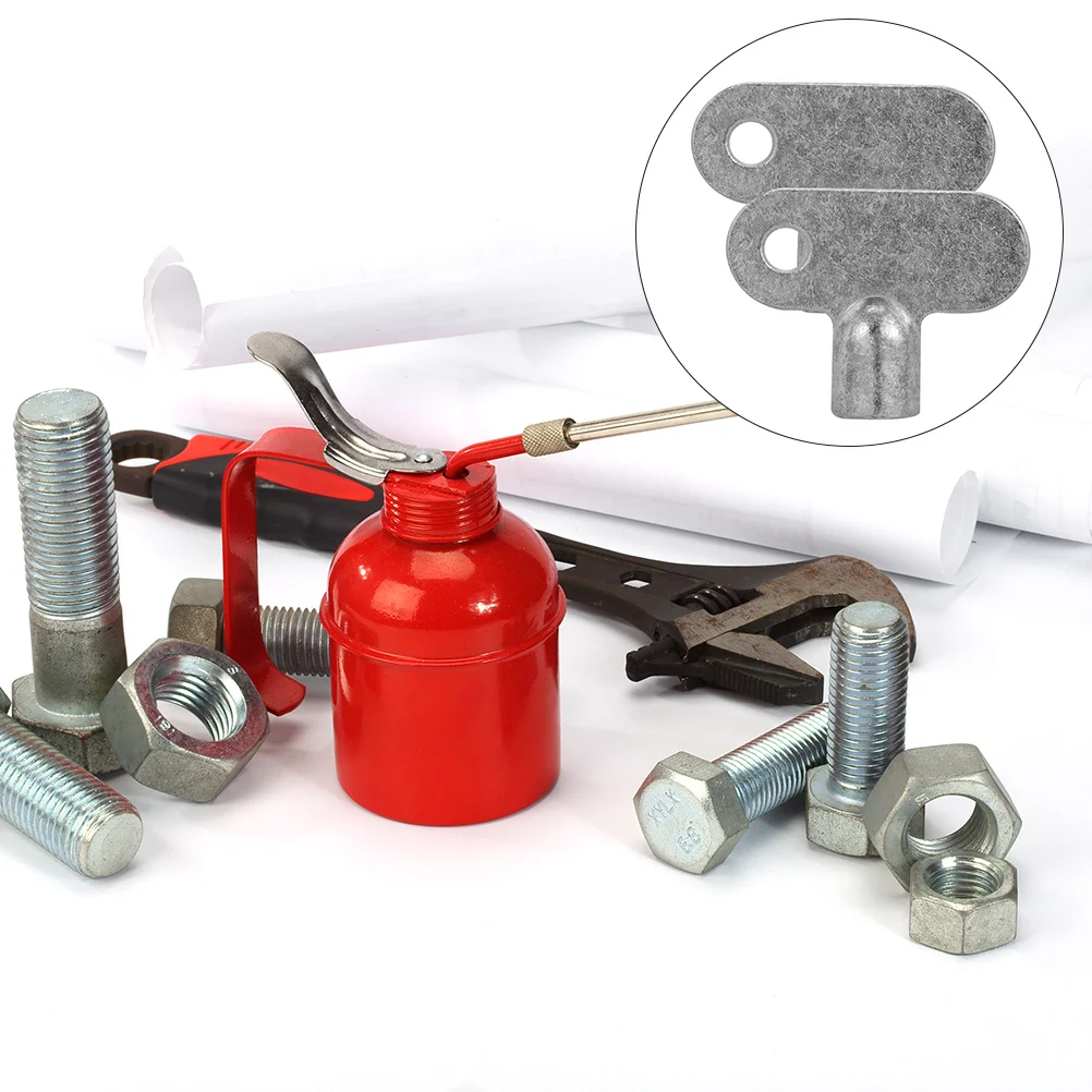 

2pcs Radiator Valve Exhaust Valve Universal Plumbing Bleed Key For Air Vent Socket Faucet Tool Metal Water Key