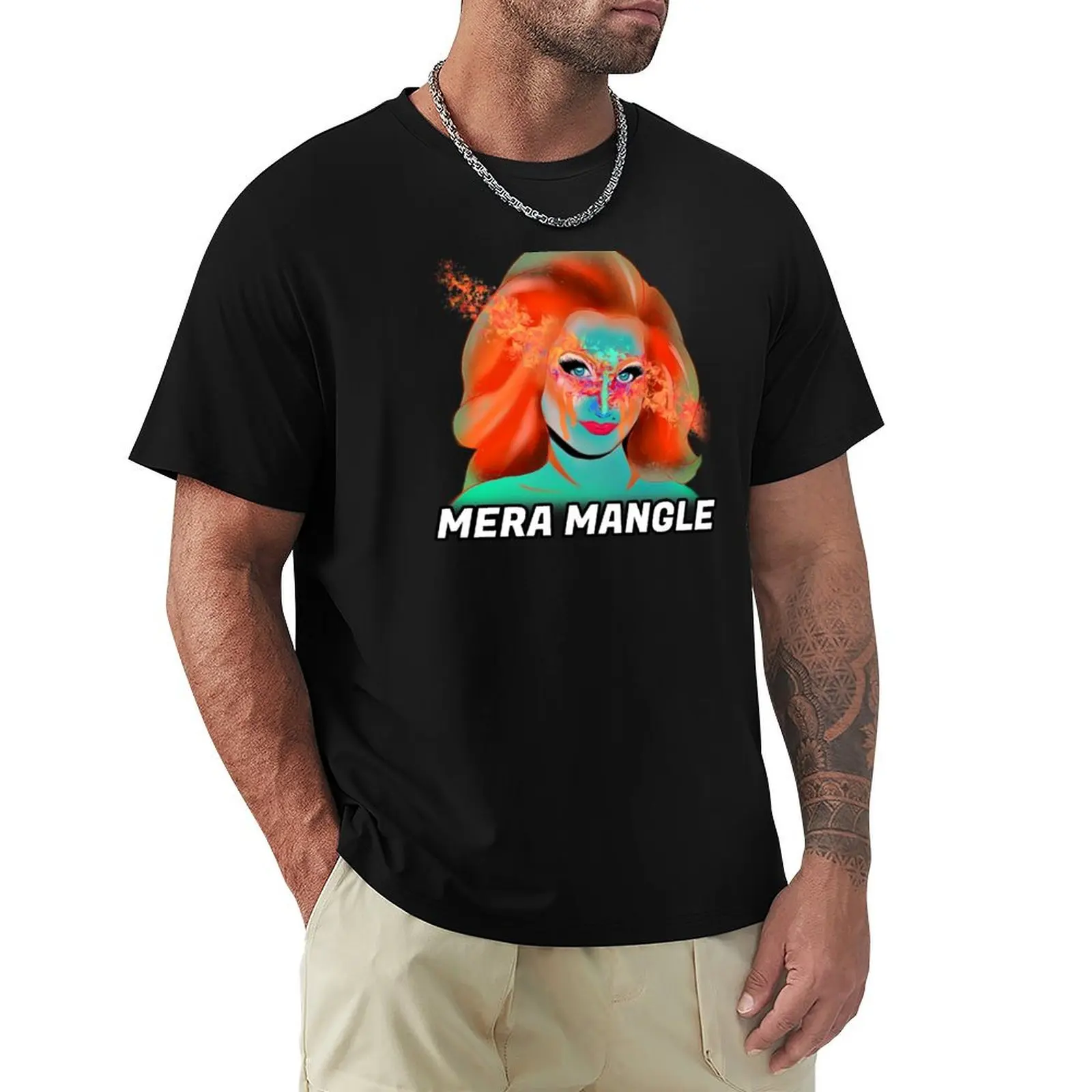 Mera Mangle: Camiseta Technicolor Eyes, camiseta leve para caminhadas