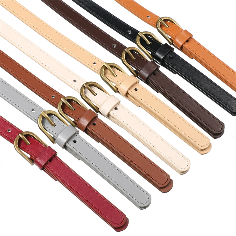 1Pcs Long Bag Strap Adjustable Shoulder Bags Belt Pu Leather Handbag Straps Detachable Bag Handles Women Bag Accessories