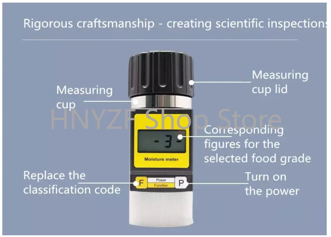 High Quality JH-55 Humidity meter Digital Grain Moisture Meter