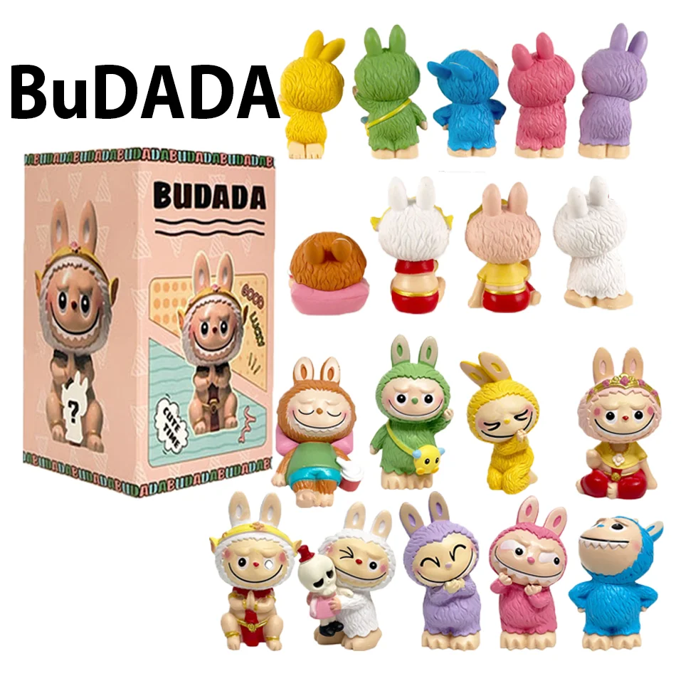 

In Stock Hot Anime Figure Labubu Blind box toy Series Doll Model Toy Kawaii Monster Replica Birthday Gift