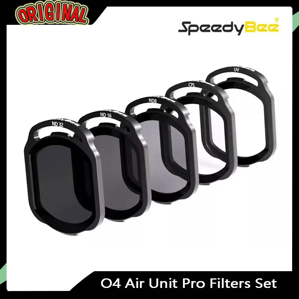 

Набор фильтров SpeedyBee O4 Air Unit Pro — UV/CPL/ND8/ND16/ND32 для фильтров объектива камеры FPV