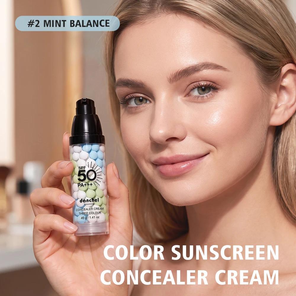 Three Color Face Primer Isolation Cream Hydrating Moisturizing Smooth Skin Long Lasting Lightweight Facial Makeup Base Color