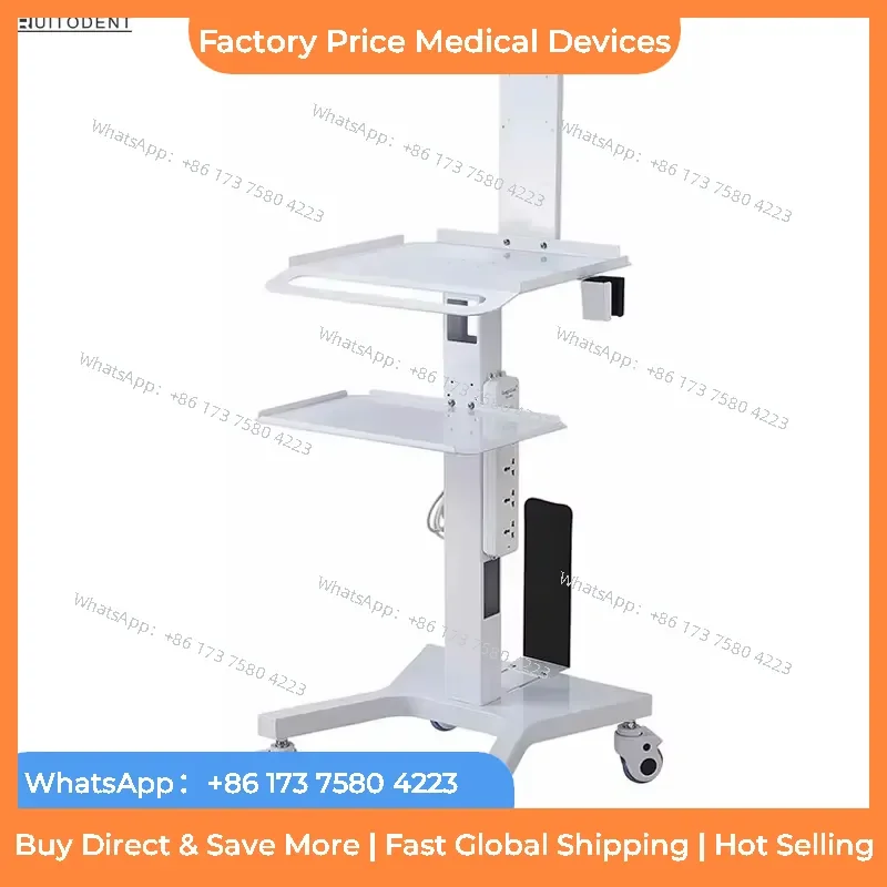 2026 Stand for Oral Scanner Medical Cart Hospital Mobile Working Stations Scanner Cart Scanner Trolley fastshipping