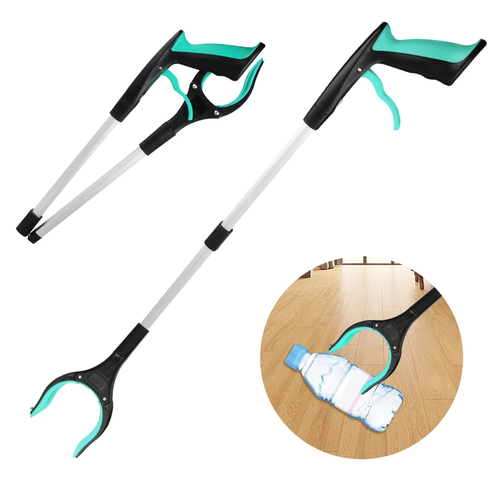 Multifunctional Foldable Collapsible Garbage Grabber Gripper Extender Litter Reachers Pickers Hand Tools Portable Pick Up Tools