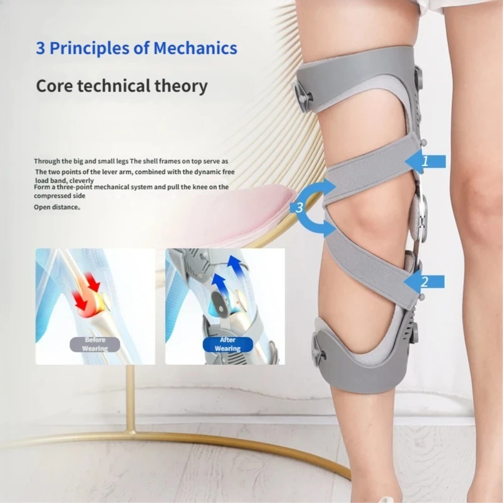 Knee Free-load Knee Braces Support Knee Pain Meniscus Cartilage Wear Fixation Decompression