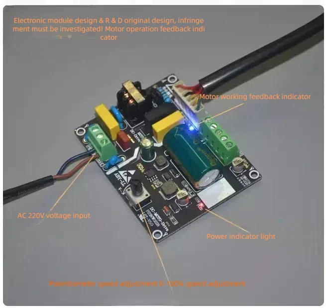 Universal Five-wire DC Fan Drive Detection Modification Board Central Air Conditioning Inverter Motor Drive Board Controller