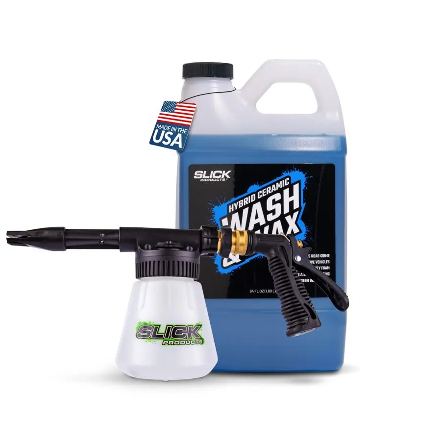 

Стиральный усилитель Wax 64 унции. Набор пенопластовых пистолетов для садового шланга, суперконцентрированный пенопластовый шампунь для мойки автомобилей, грузовиков, автофургонов, мотоциклов, прицепов