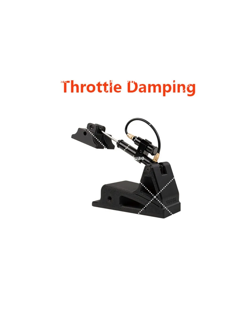 Sim Racing Pedal Damping Mod Kit, Adjustable Brake Throttle Damper for Simulation Racing Pedals