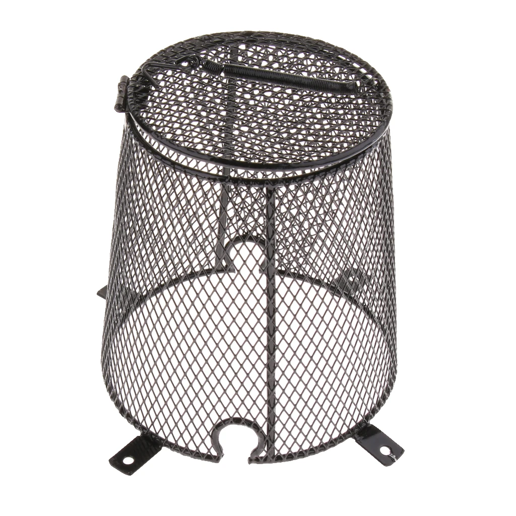 2pcs Reptile Mesh Cover Pet Prevention Reptile Anti-Scald Lampshade