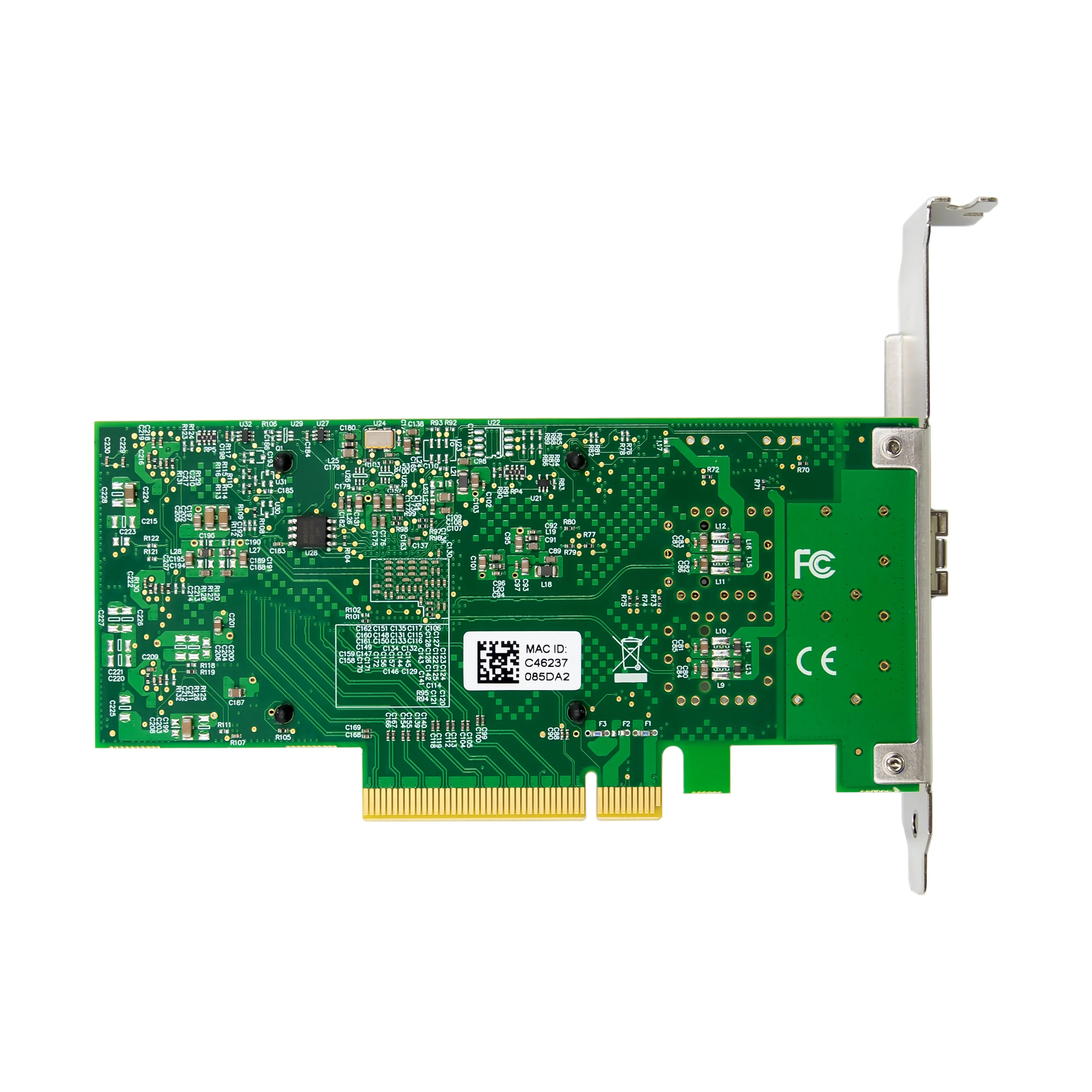 Sunweit ST7493 Mellanox ConnectX-4 Adaptador Ethernet Gigabit de porta única 25G NIC para uso externo de servidor em estoque