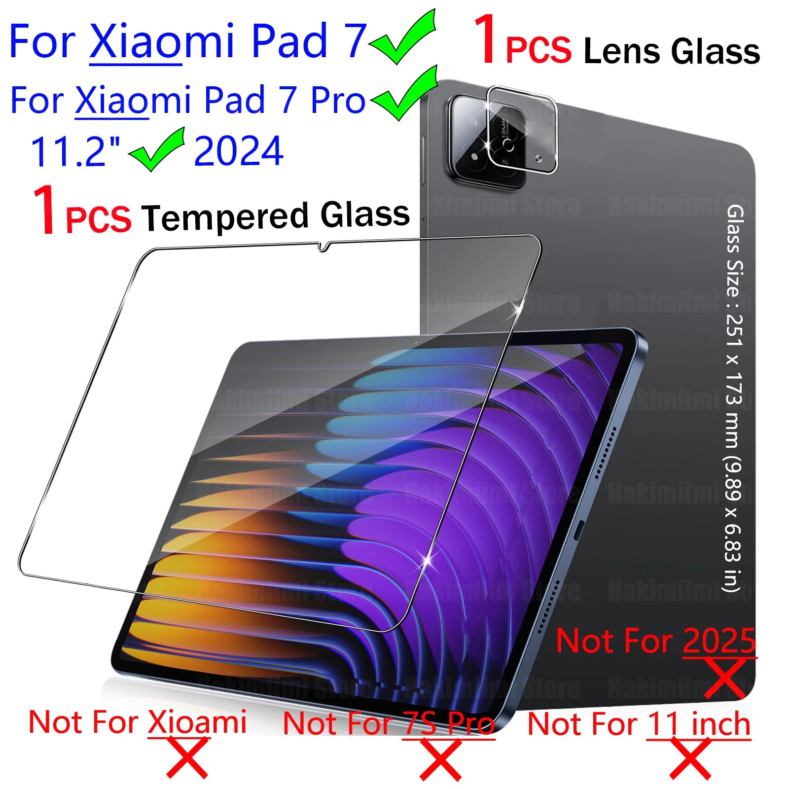 1 Glass and 1 Lens