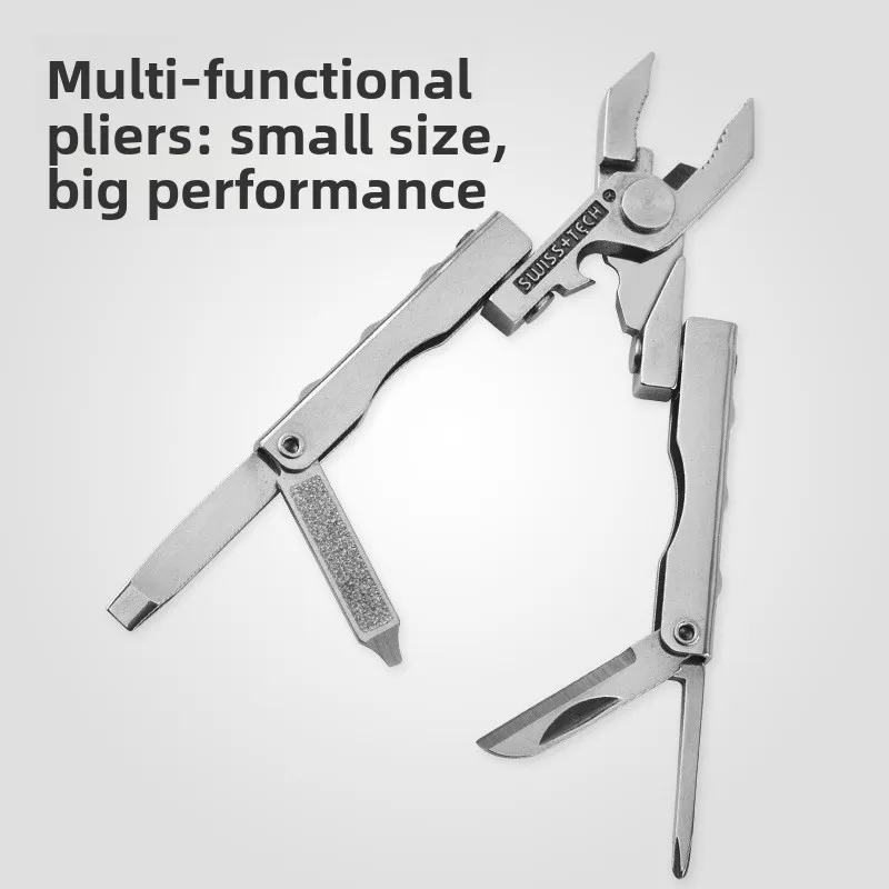 

Новый уличный многофункциональный нож, плоскогубцы, инструмент из нержавеющей стали, комбинированный инструмент для выживания на открытом воздухе, портативная ручная модель