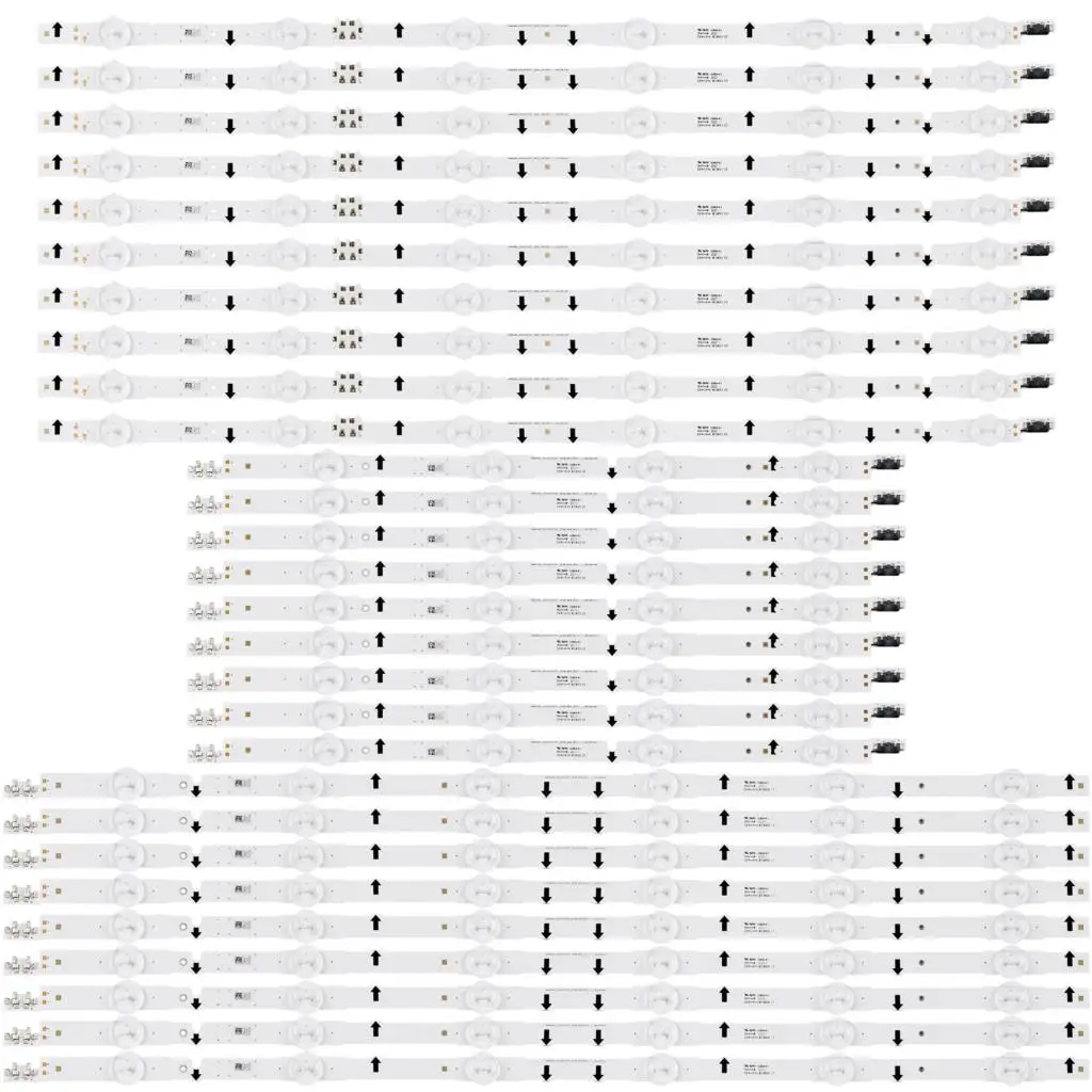 

LED strip For UE75H6400AW UE75H6470 UE75H6475 UN75H6300 UN75H6350 UN75J6300 UN75J6360 BN96-38917A BN96-38918A 38895A 2014SVS75F