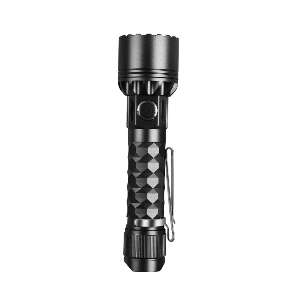 Ripsshine TL2 1800LM Tactical Flashlight SFT40 LED USB-C Rechargeable 21700 IP68 Waterproof EDC Torch for Hunting Camping
