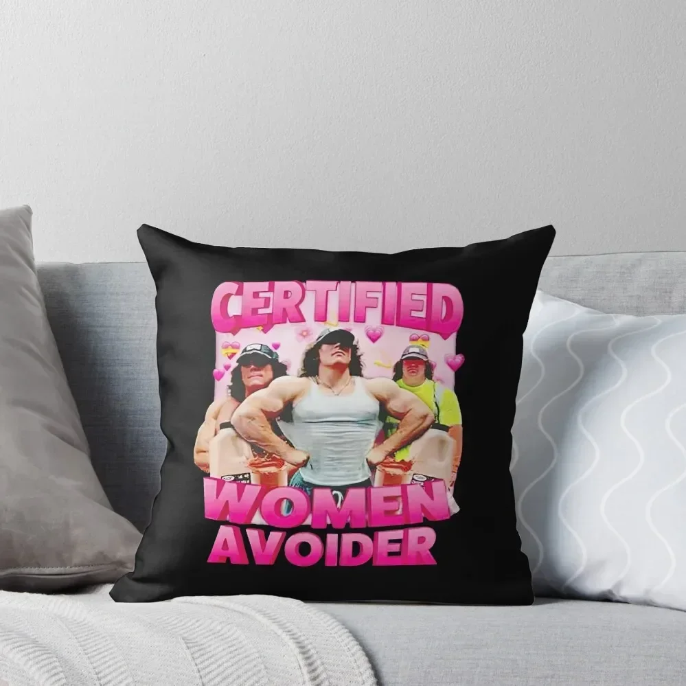 

Certified Women Avoider Sam Sulek Throw Pillow Sitting Cushion pillowcases for sofa cushions pillow