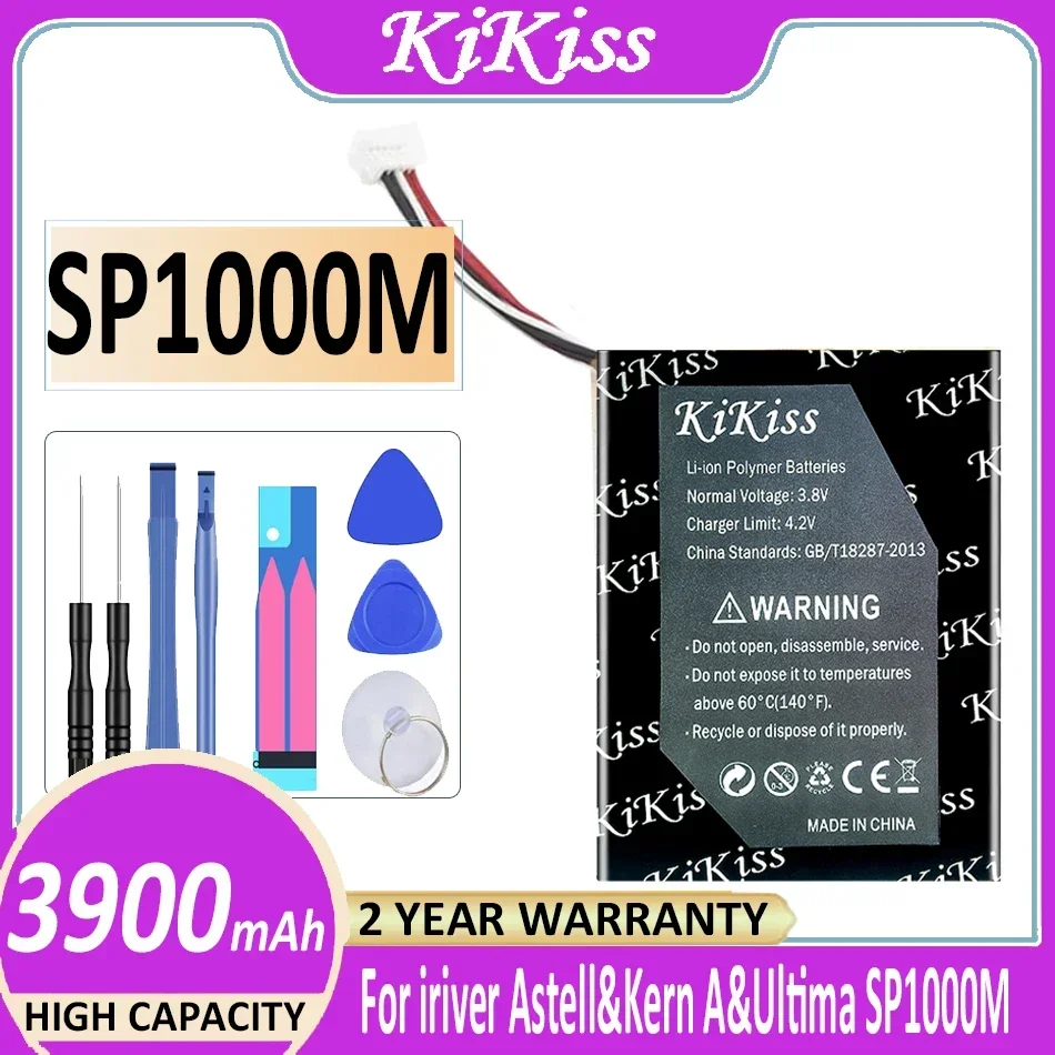 

KiKiss Battery 3900mAh For iriver Astell&Kern A&Ultima SP1000M Digital Bateria