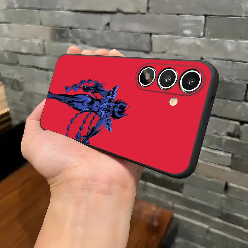 Saint Seiya Phone Case For Samsung S26 S25 Plus S20 S20 Plus S22 Ultra S23 FE S21 Plus S21 Ultra Soft Cover