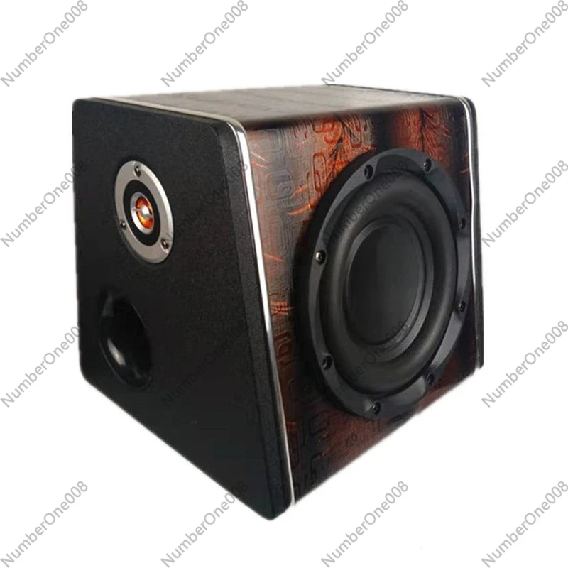 

Trapezoid 8 Inch Active Car Subwoofer, 12V/24V/220V Powered Subwoofer for Truck SUV, Deep Bass Audio